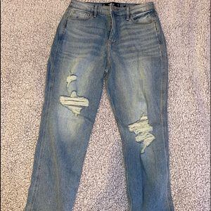ultra high rise mom jean